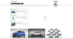 Desktop Screenshot of carazur.fr
